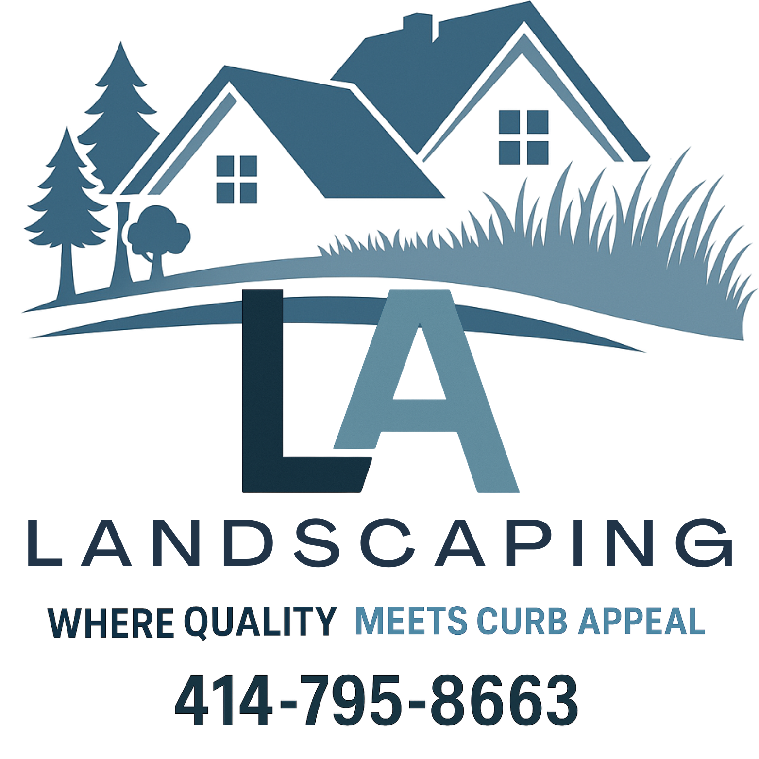 LA Landscaping Logo
